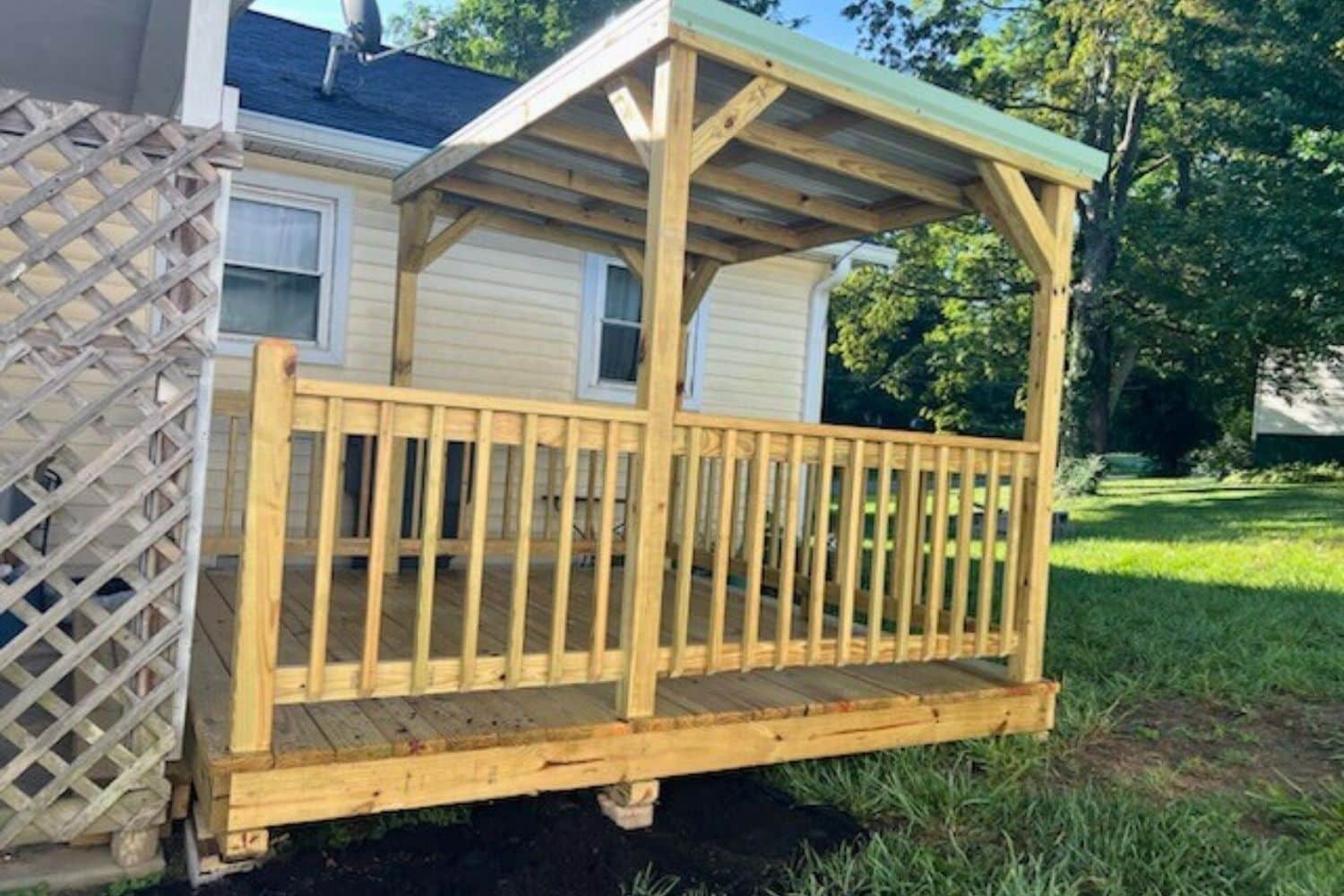 10x10 covereed patio in westmoreland TN