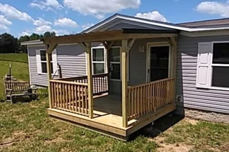 Portfolio 8 10x10 mobile home porch in red boiling springs tennessee