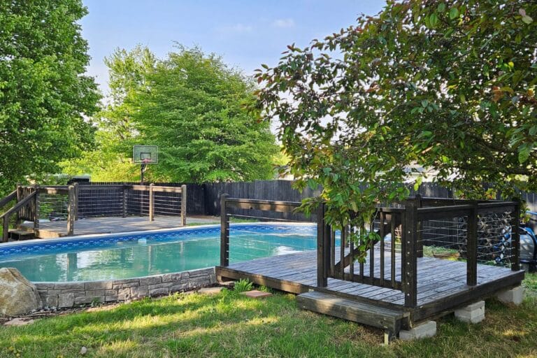 10x10 pool deck in Burns TN