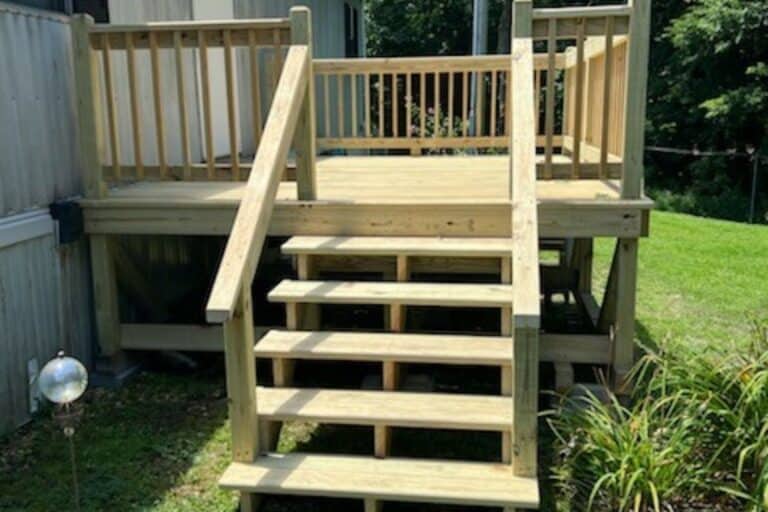 10x12 mobile home deck in Bethpage tennessee