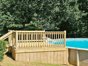 10x12 Pool Deck