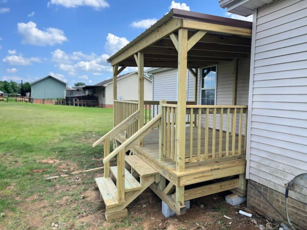 10x14 covered porch in lafayette TN