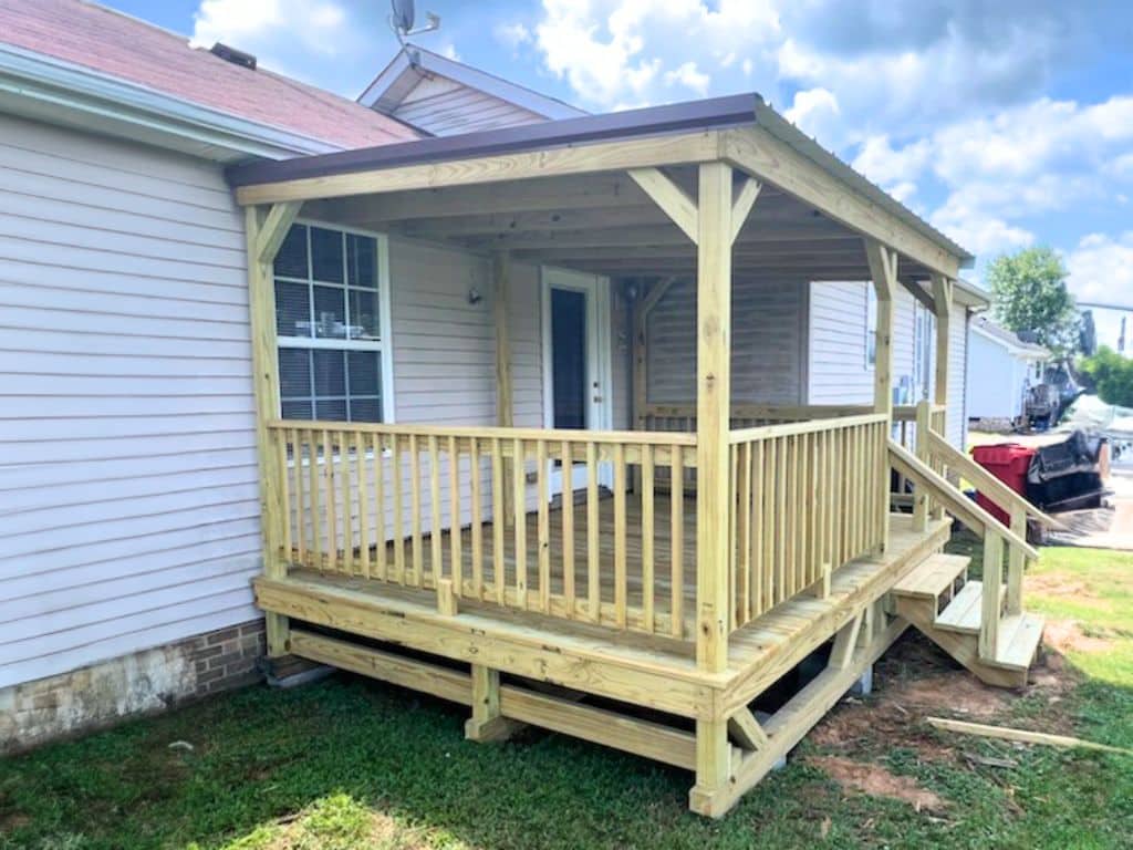 10x14 porch in lafayette tennessee