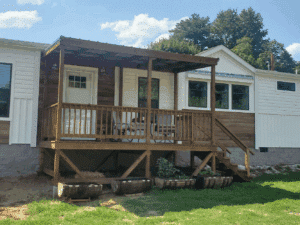 10x16 House Deck