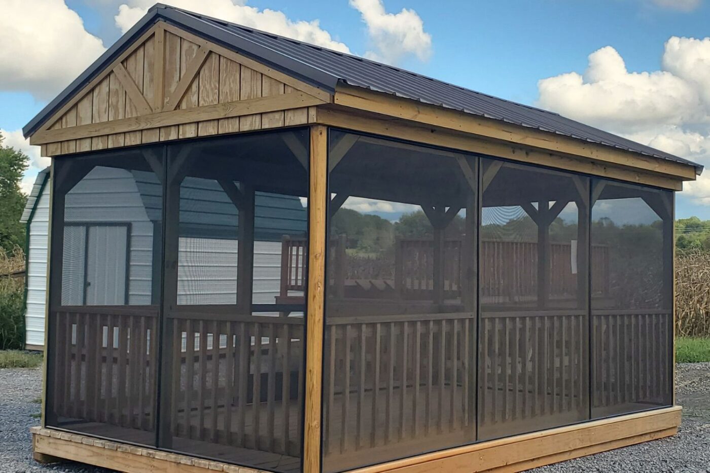 10x16 Screened-in Pavilion 2 10x16 screened in pavilion 1