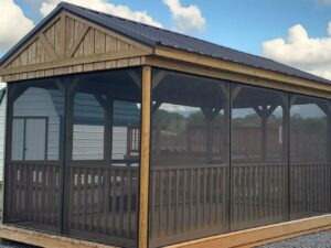 10x16 screened-in pavilion (1) 10x16 Screened-in Pavilion