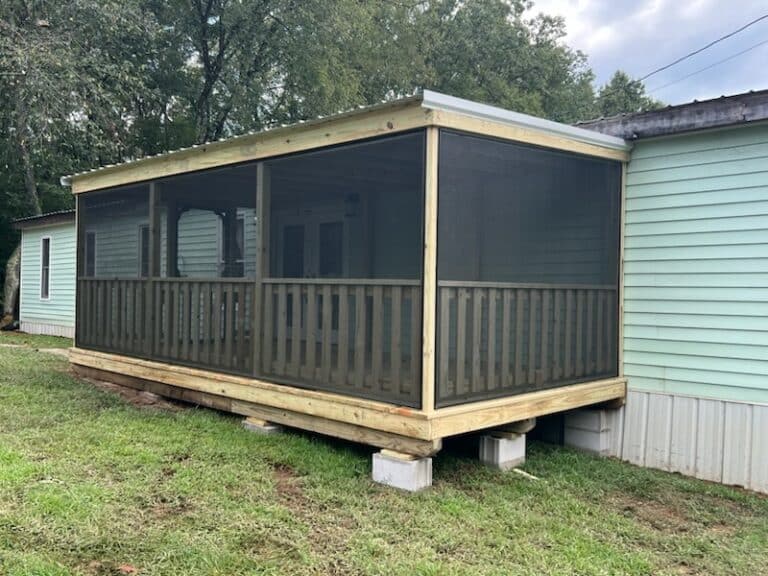 10x20 Screened In Deck in Bloomington Springs TN 3