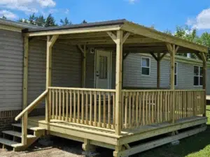 12x16 Mobile Home Deck