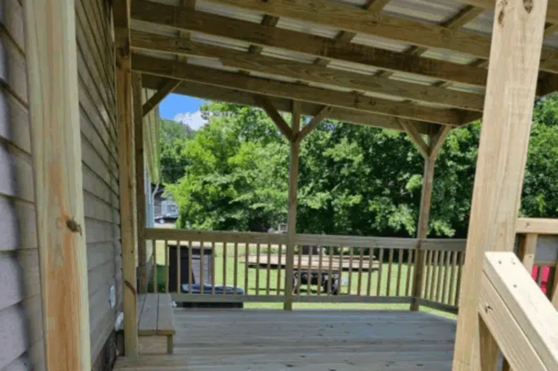 12x16 Mobile Home Deck
