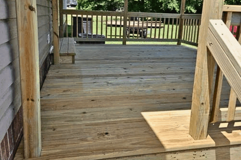 12x16 Mobile Home Deck