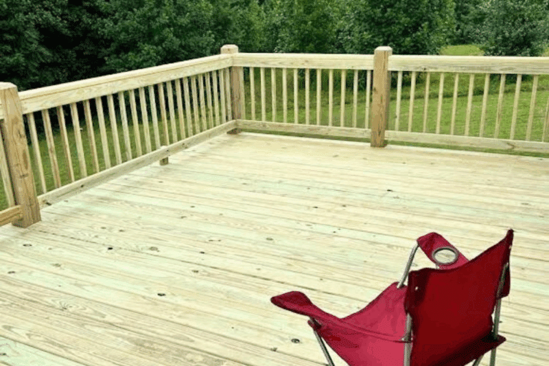 12x20 House Deck
