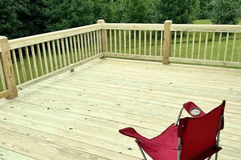 12x20 House Deck
