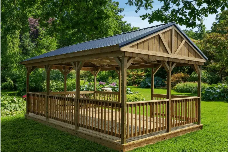 12x24 Pavilion For Sale | EshCo Portable Structures