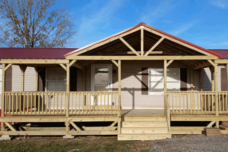 12x28 Mobile Home Deck