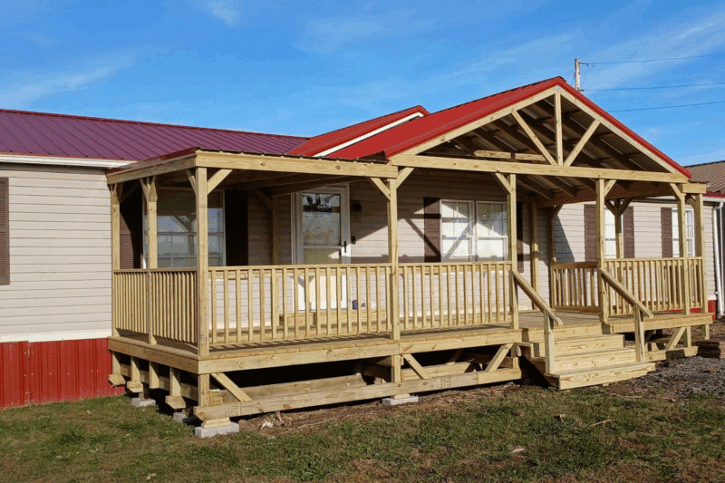 12x28 Mobile Home Deck