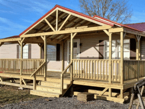 12x28 Mobile Home Deck