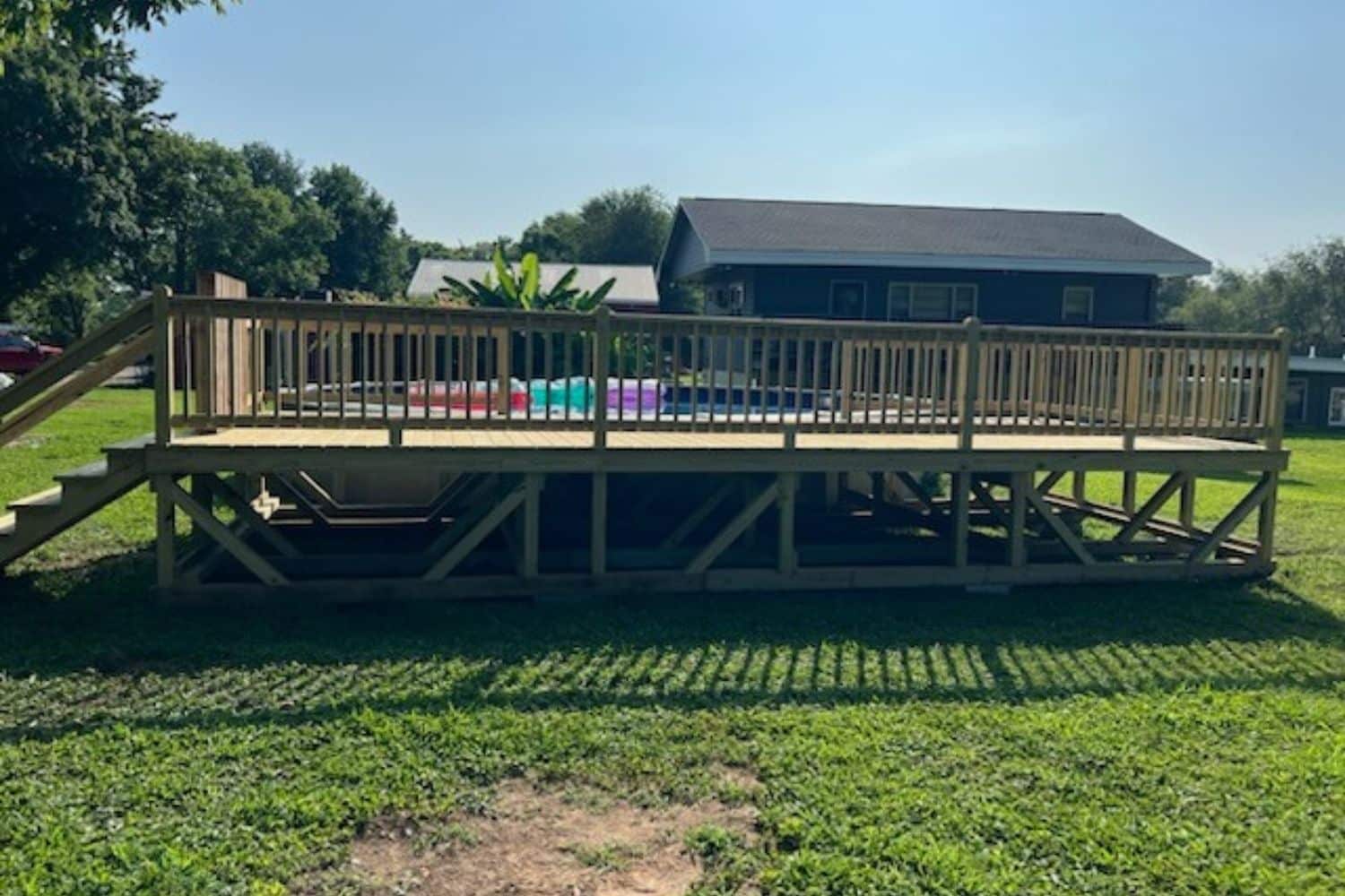 12x28 pool deck in bowling green ky