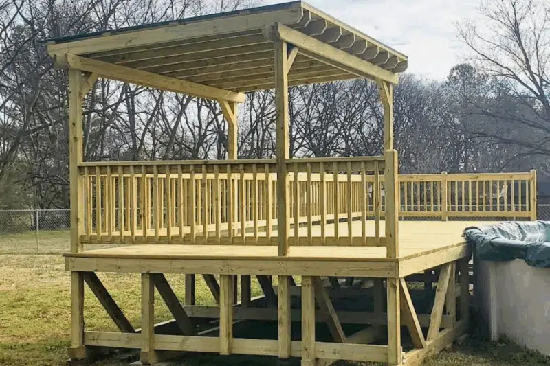 12x30 Pool Deck