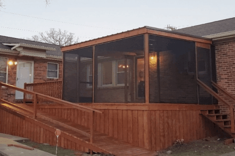 14x28 House Deck