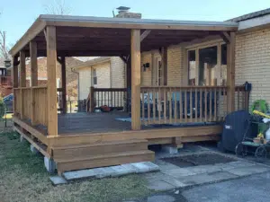 16x20 House Deck