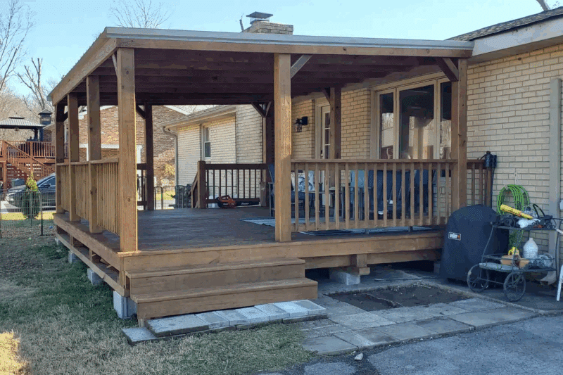 16x20 House Deck