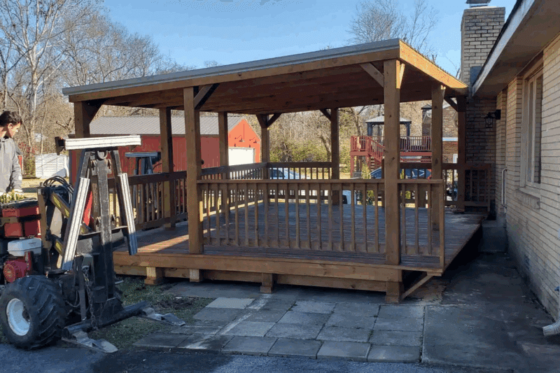 16x20 House Deck