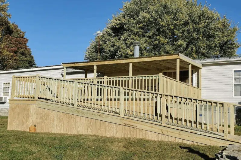18x20 Mobile Home Deck