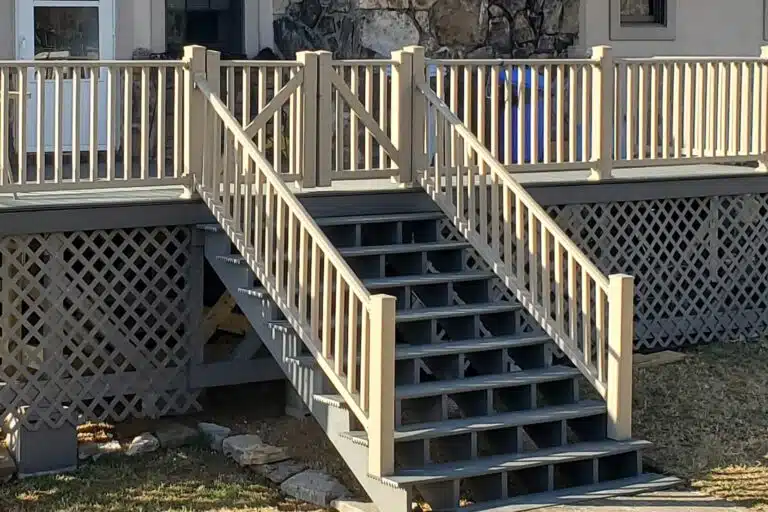 RV deck railing