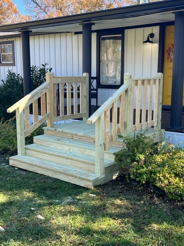 4x6 Treated Deck in Wooten, KY