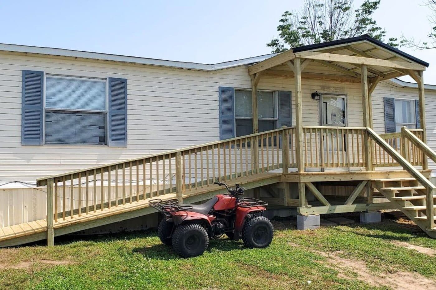 6x12 portable porch in KY