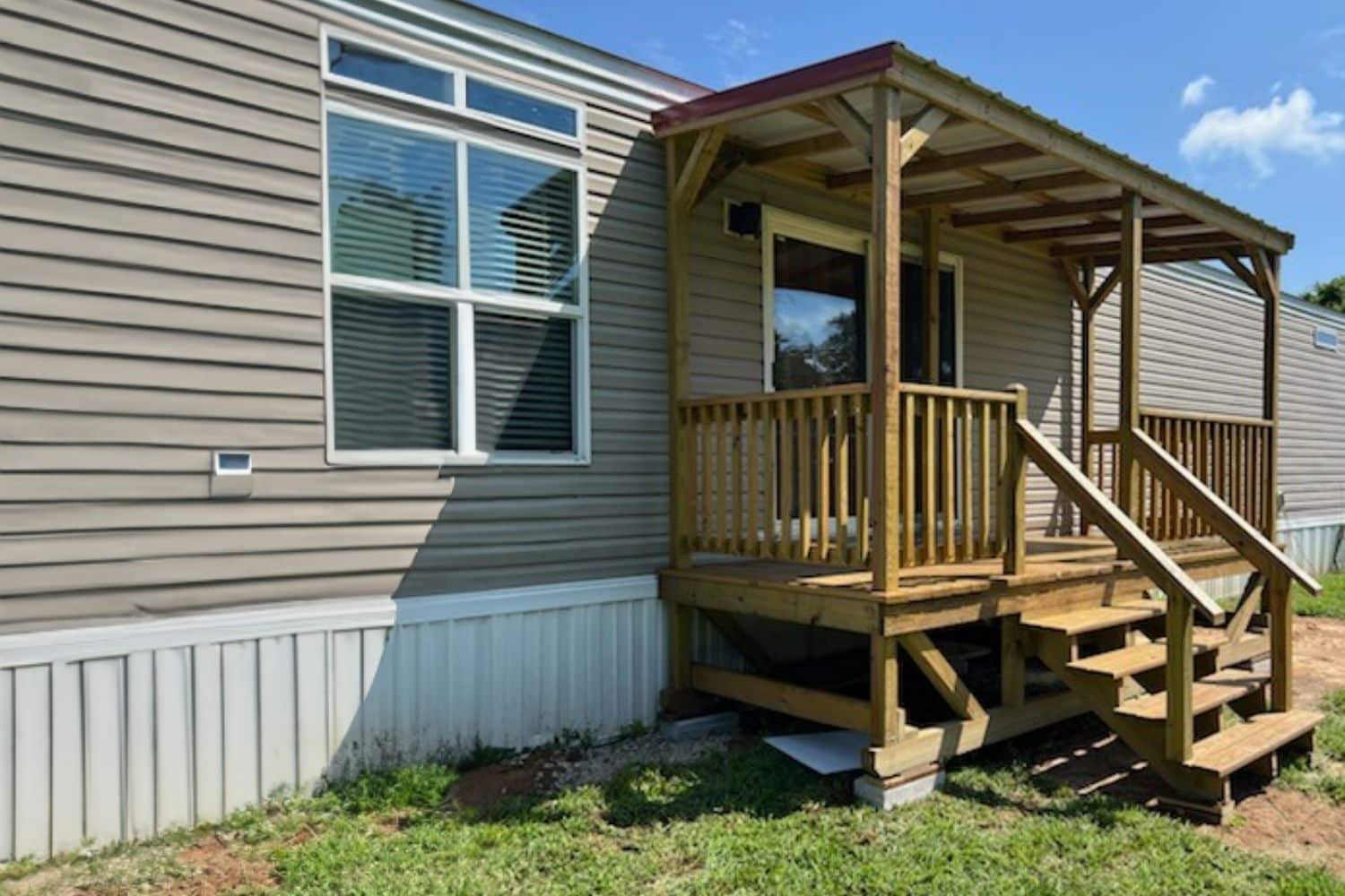 6x16 wooden deck in Alvaton KY