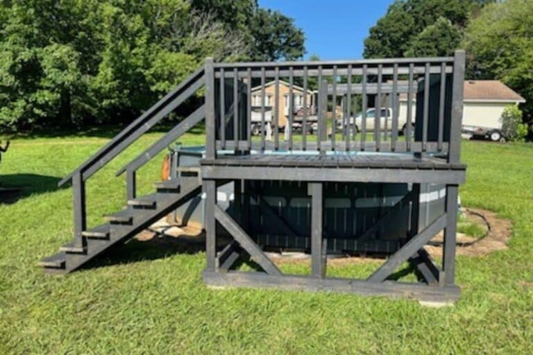 6x8 pool deck in Portland tennessee
