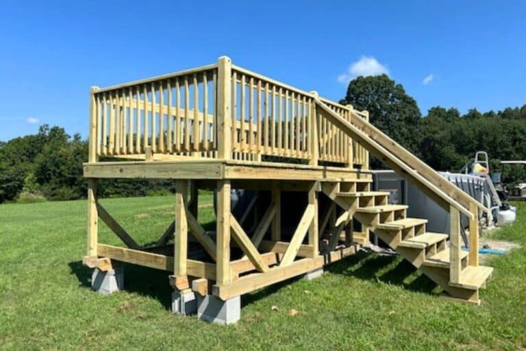8x12 pool deck in rochester kentucky