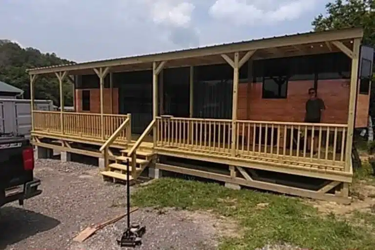 8x40 rv camper deck in gordonsville tennessee