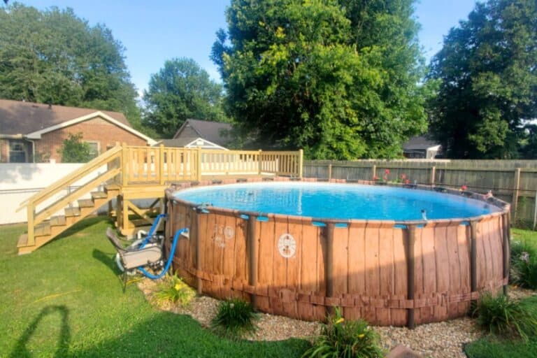 9×18 pool deck in Clarksville, TN