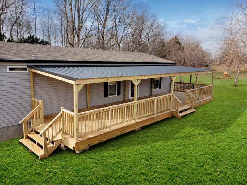 Prebuilt Mobile Home Decks EshCo Portable Structures Prebuilt Mobile Home Decks EshCo Portable Structures