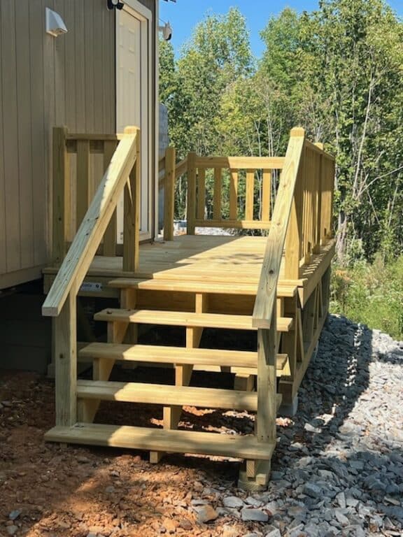 Wooden Deck in Hendersonville TN 2