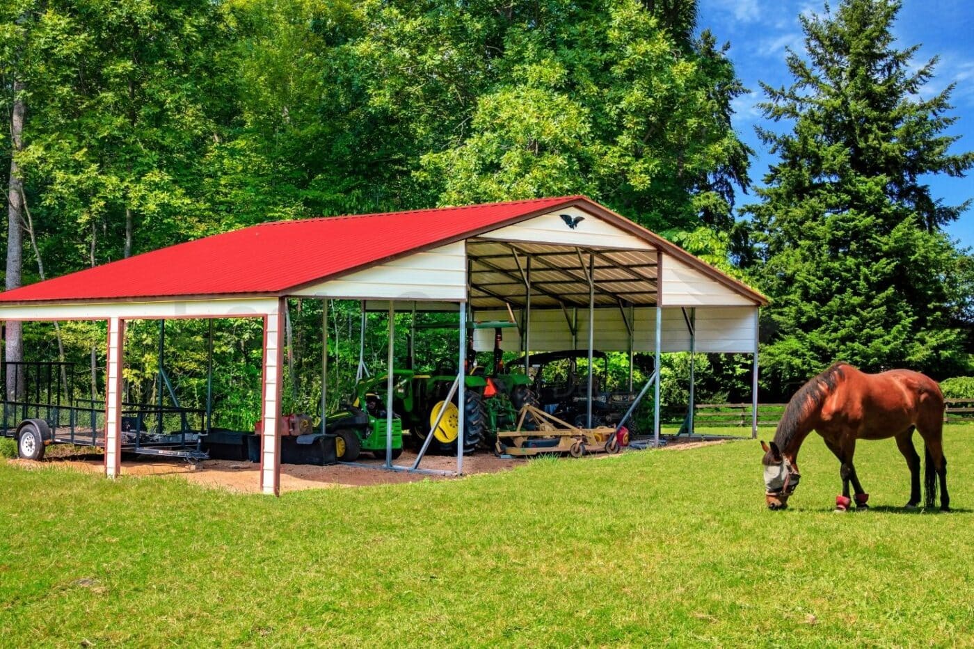 eagle red carports for sale in TN & KY