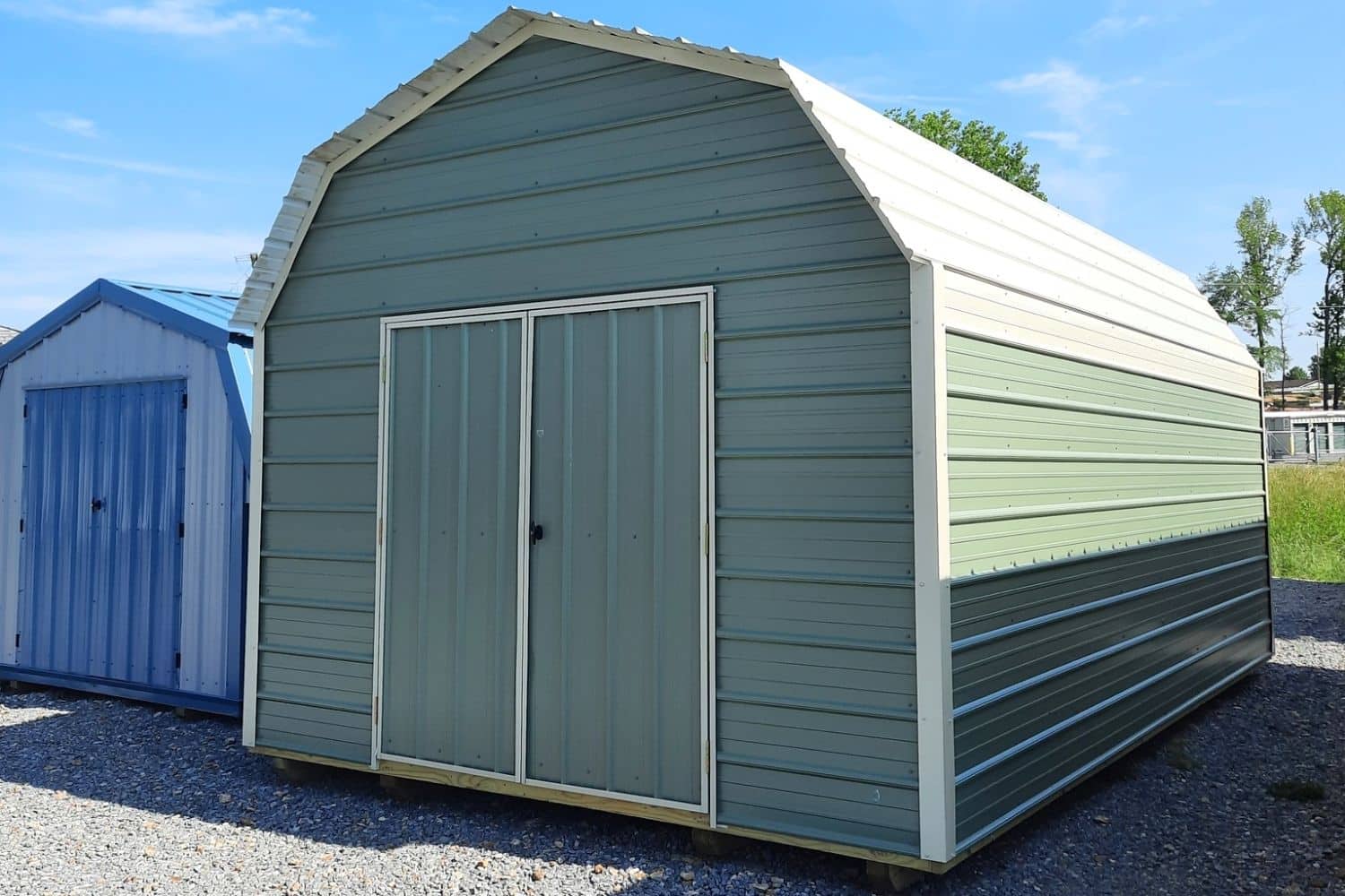 green lofted barn sheds for sale in TN & KY